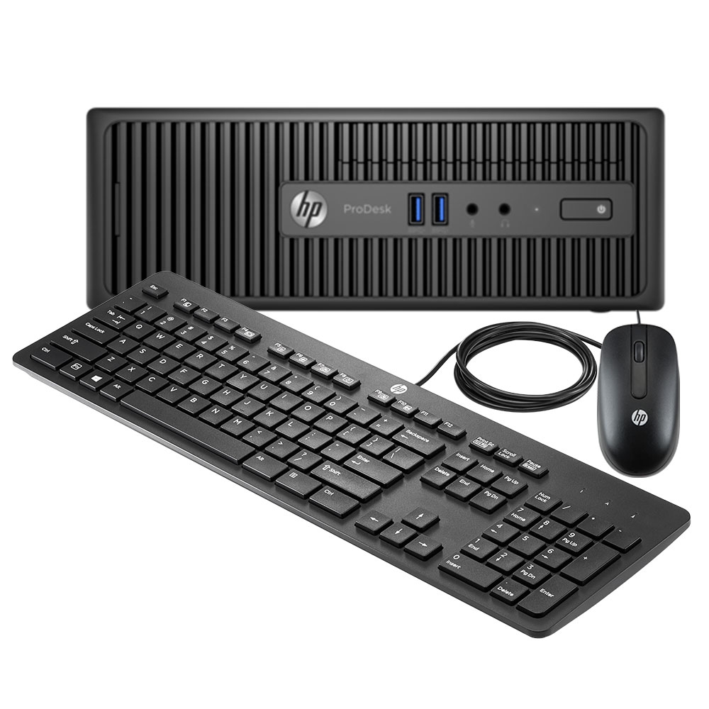 Desktop HP 400 ProDesk G3 SFF Core I3-6100 4gb 500gb Win10Pro Z2G12LT